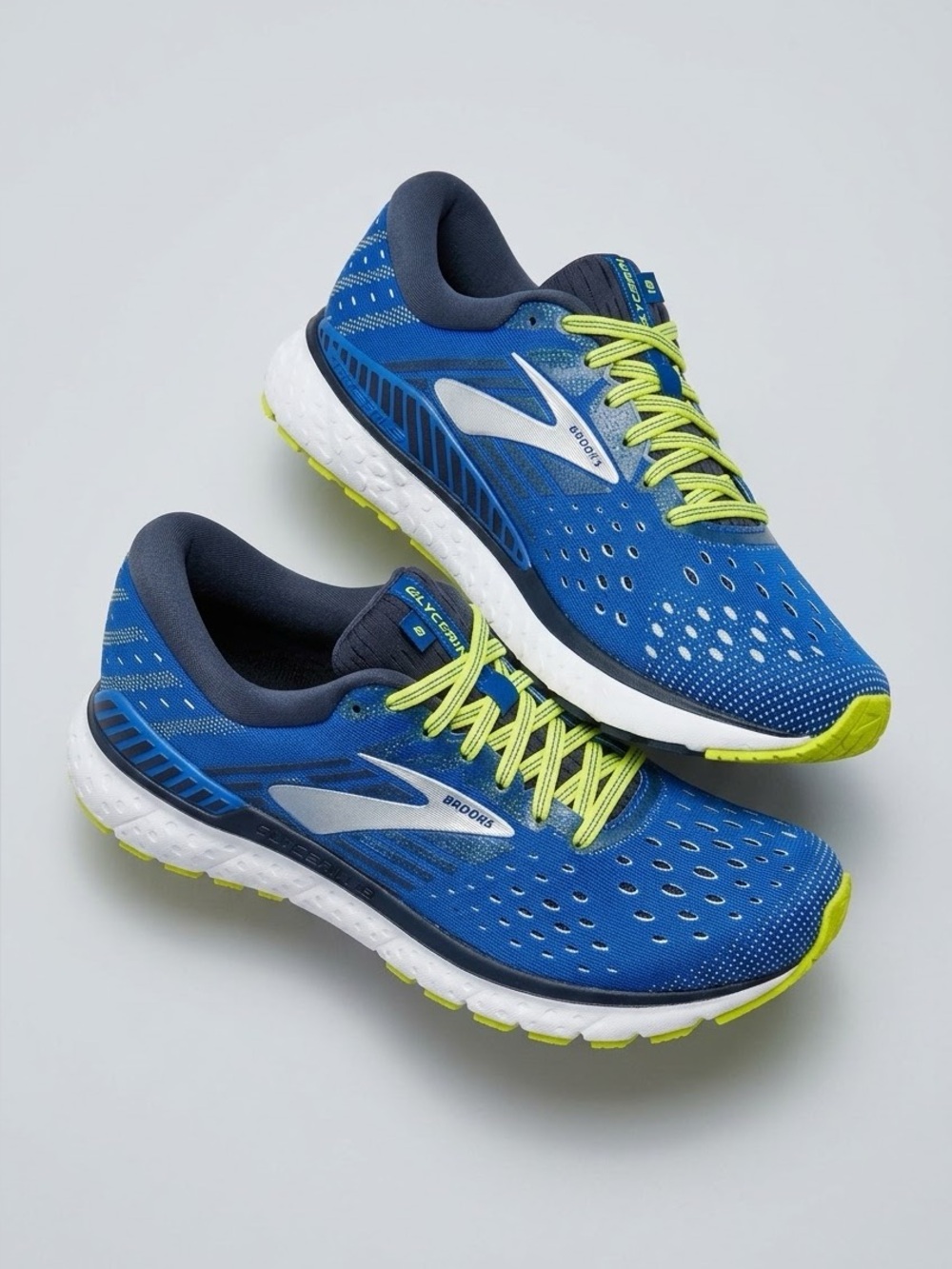 Brooks Womens Transcend 6 Size 9 Stability Running Shoes Blue